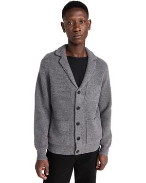 Alex Mill Ribbed Cardigan - Grey