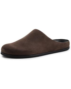 Vince Leo Suede Clogs - Multicolor