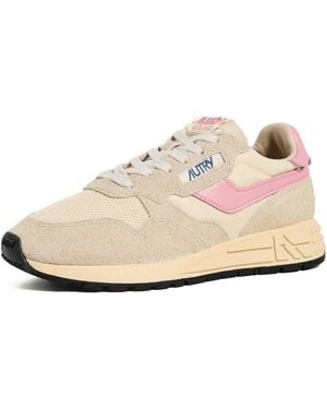 Autry Reelwind Low Suede Sneakers - White