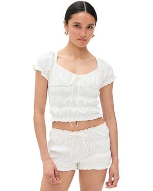 Bailey Rose Smocked Top - Multicolor