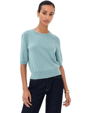 Veronica Beard Shana Cashmere Sweater - Blue