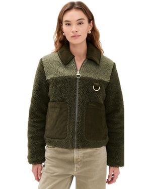 Barbour Malena Fleece Jacket - Green
