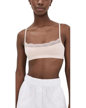 Stripe & Stare The Lace Square Bralette - Multicolor