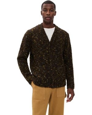 Far Afield Buckley Boucle Cardigan - Black