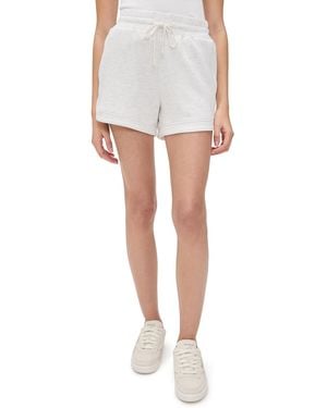 Varley Ollie High Rise Shorts 3.5 - White