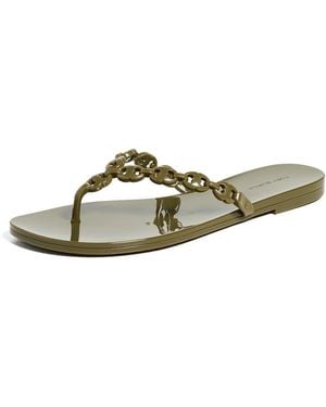 Tory Burch Gemini Link Jelly Sandals - Black