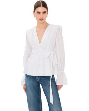 Azeeza Willow Top - White