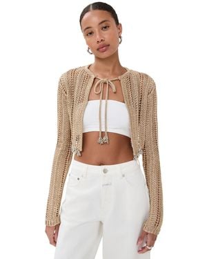 Rabanne Cardigan - White