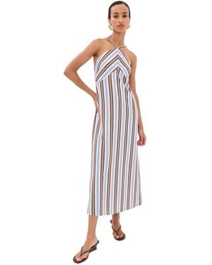 Rosie Assoulin Call Me Maybe Maxi Dress - White