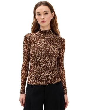 La Ligne Caro Top - Brown