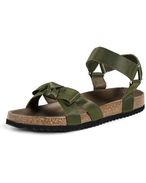 INTENTIONALLY ______ Hoops Sandals - Green