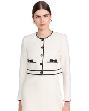 LoveShackFancy Talika Jacket - Natural