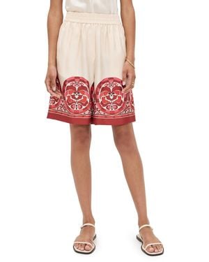 La DoubleJ Palazzo Shorts - Red