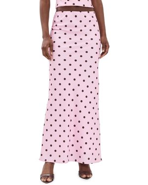 Runaway the Label Blaine Maxi Skirt - Red
