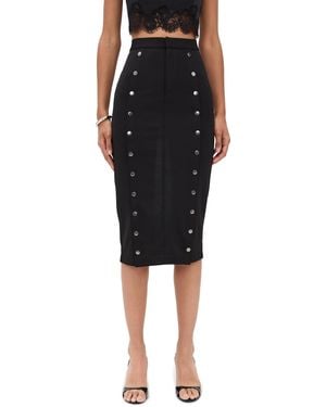 Fleur du Mal Hannah Undo Me Skirt - Black