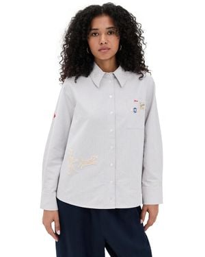 Sea Lavinia Striped Shirt - White