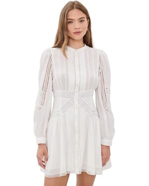 Ulla Johnson Elysia Cotton Mini Dress - White