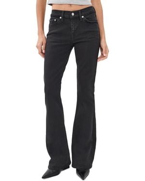 RE/DONE Micro Bootcut Jeans - Blue