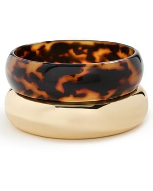 Shashi Bangle Bracelet Set - Black