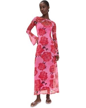 Never Fully Dressed Rosa Aria Dress - Red