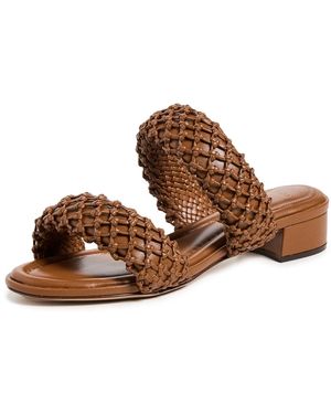 Alexandre Birman Lilla Woven 30Mm Sandals - Brown