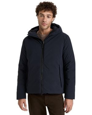 Save The Duck Obione Hooded Puffer Jacket - Blue
