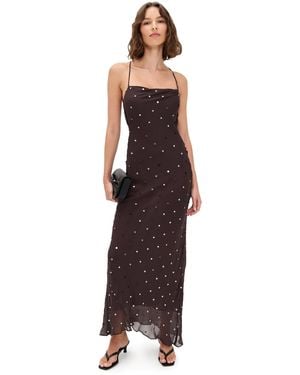 Bec & Bridge Arielle Slip Maxi Dress - Brown