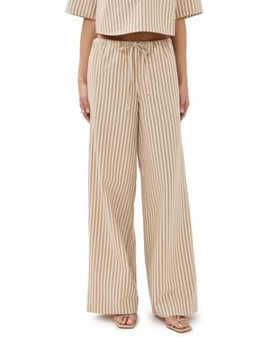 SPRWMN Baggy Easy Pants - Natural