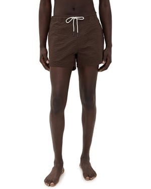 Oas Espresso Calo Swim Shorts 4 - Black