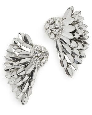 Deepa Gurnani Deepa By Perry Earrings - Metallic