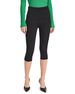 3.1 Phillip Lim Compact Rib Capris - Black