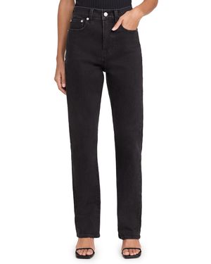 Madewell The '90S Straight Jeans - Black