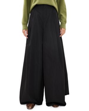 Vince High Waisted Evening Pants - Black