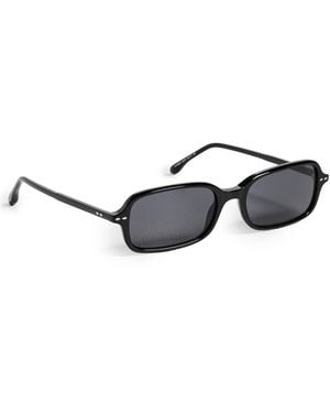Isabel Marant Rectangular Sunglasses - Black