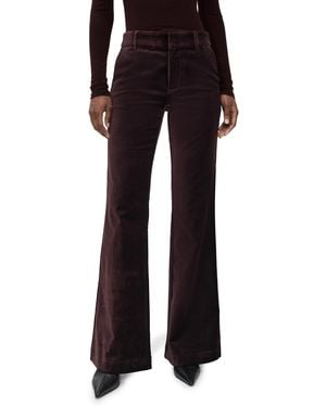PAIGE Clean Front Marlow Pants - Black