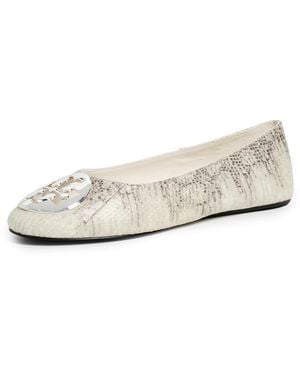Tory Burch Reva Ballet Flats - White
