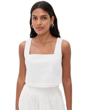 PAIGE Aelita Top - White