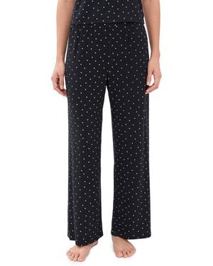 Z Supply Luxe Dot Pants - Black