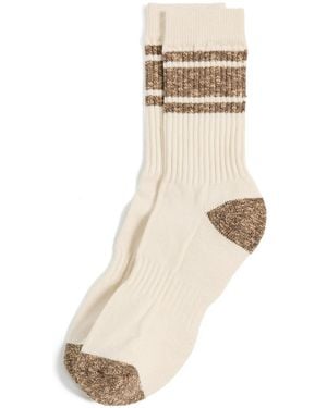 Ivy Ellis The Stenerson Crew Socks - Natural