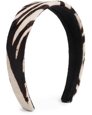 Jennifer Behr Ponyhair Cruz Headband - Black
