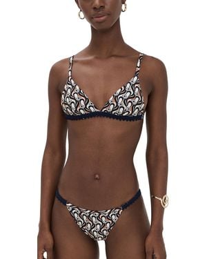 La DoubleJ Fonda Bikini Top - Black