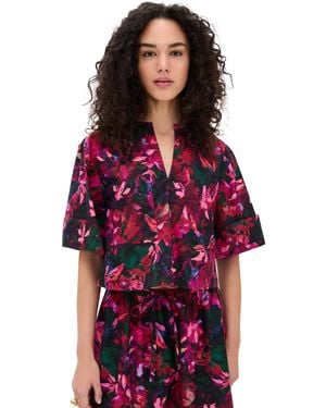 Ulla Johnson Suri Blouse - Red