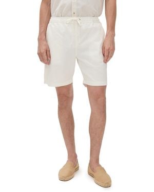 Universal Works Twill Beach Shorts - White