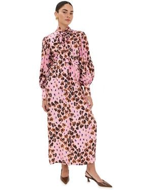 Borgo De Nor Dakota Dress Leo - Red