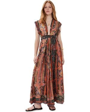 Isabel Marant Melissa Maxi Dress - Brown