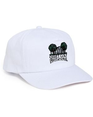 Quiet Golf Invitational 5 Panel Hat - Black
