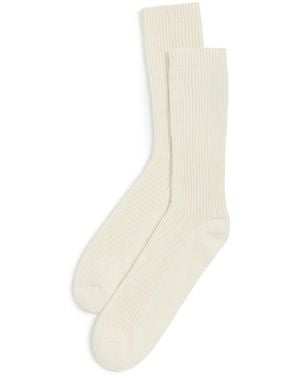 Jenni Kayne Cashmere Socks - White