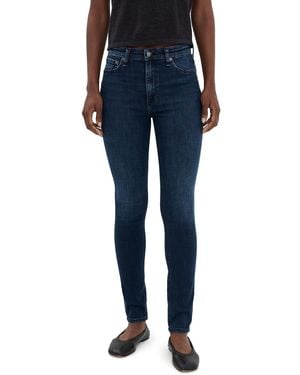 Rag & Bone Flexi Nina High Rise Full Length Skinny Jeans - Blue