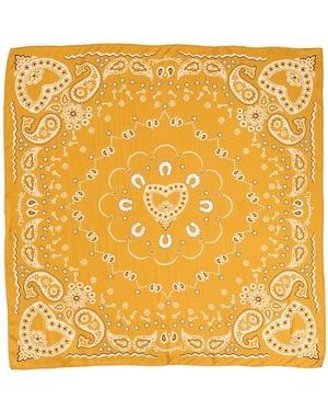 Madewell Medium Silk Bandana - Yellow