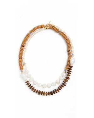 Lizzie Fortunato Cabana Necklace - White
